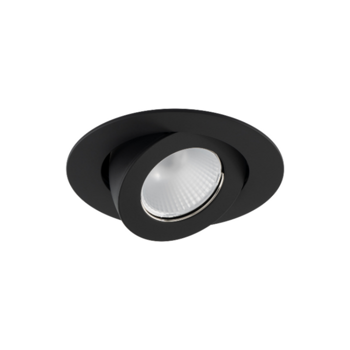 WAC R3BRAN Ocularc 3.0 11W 2" Round Adjustable Remodel/New Construction LED Downlight, Dim-to-Warm - Black