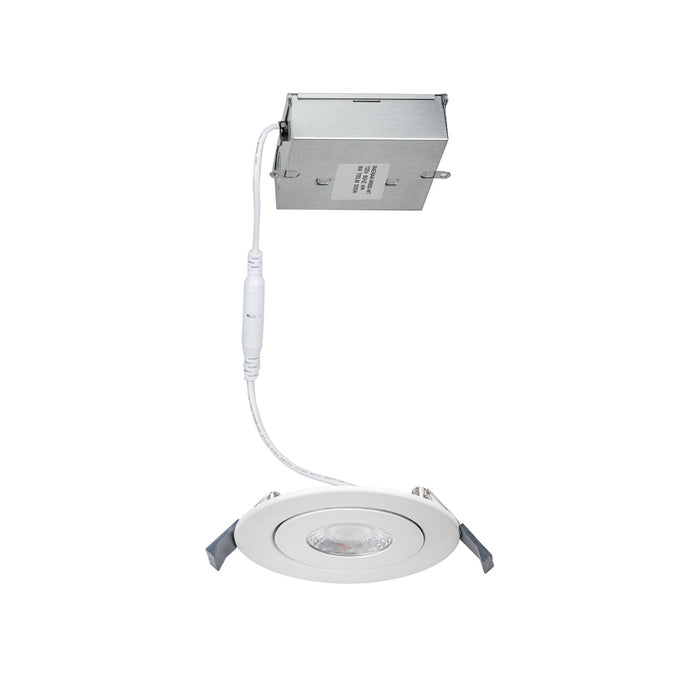 WAC R6ERAR Lotos 6" LED Adjustable Canless Downlight with 5CCT Selectable