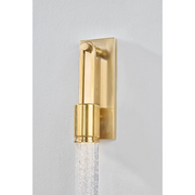 Hudson Valley 2420 Raynham 1-lt 20" Tall LED Wall Sconce - Aged Brass