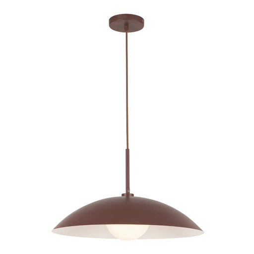 Kuzco PD56019 Regent 1-lt 19" Pendant - Burgundy