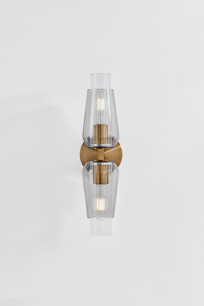 Troy B2218 Rex 2-lt 18" Tall Wall Sconce