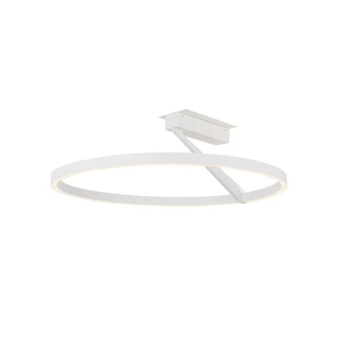 Kuzco SF27724-3WCCT-UNV Roda 1-lt 24" LED Flush Mount, CCT Selectable - White