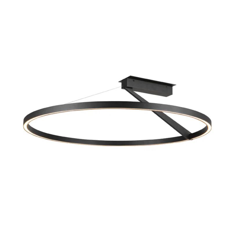 Kuzco SF27731-3WCCT-UNV Roda 1-lt 31" LED Flush Mount, CCT Selectable - Black