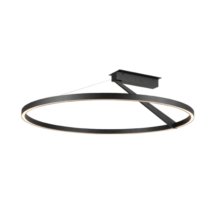Kuzco SF27731-3WCCT-UNV Roda 1-lt 31" LED Flush Mount, CCT Selectable - Black