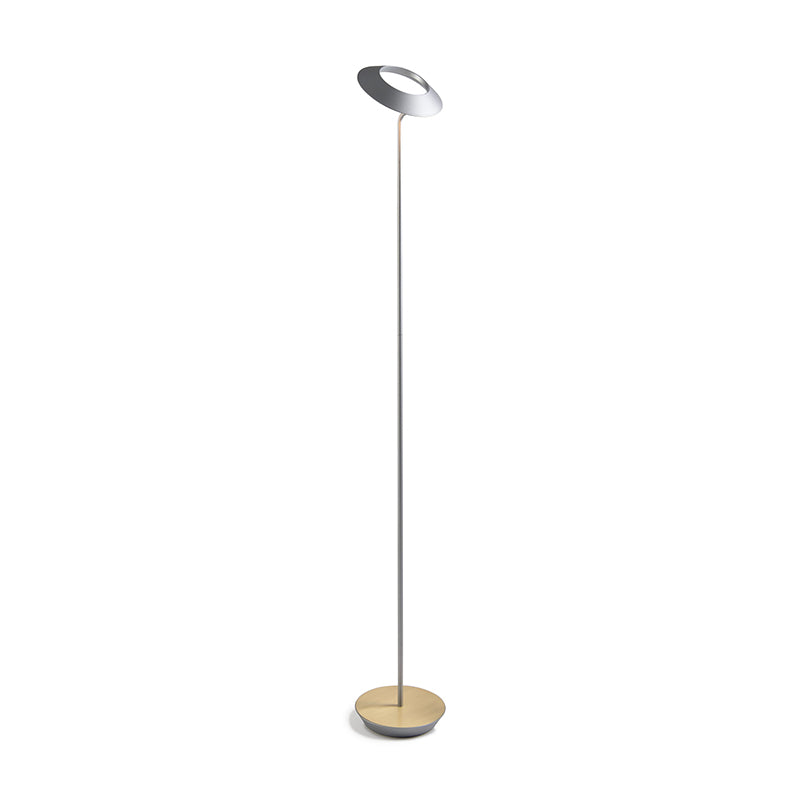 Koncept RYO-SW-SIL Royyo LED Floor Lamp, Silver Body