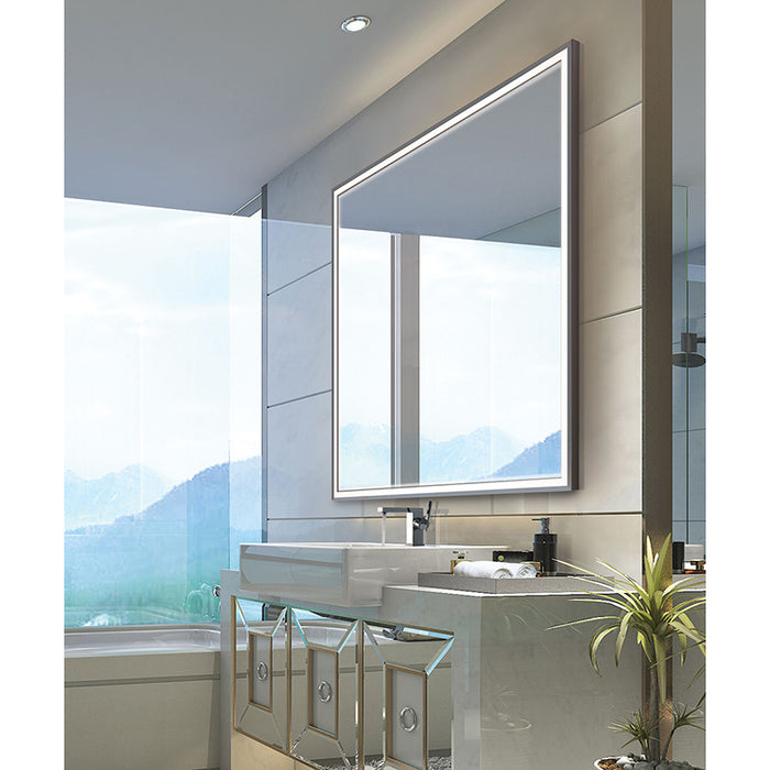 Electric Mirror Radiance 35" x 35" Frame Lighted Mirror