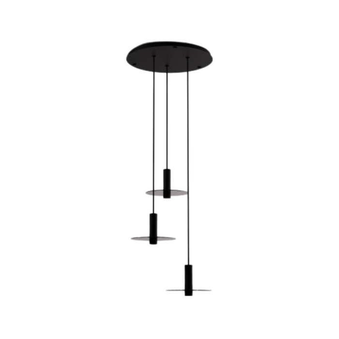 Koncept CMP-C3-S-06 Combi LED Pendant, Glass Plate