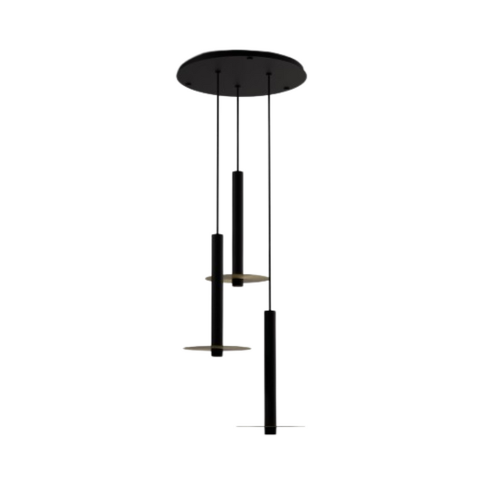 Koncept CMP-C3-S-16 Combi LED Pendant, Metal Plate