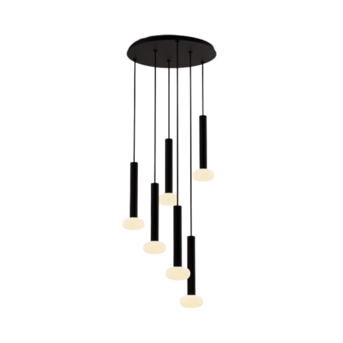 Koncept CMP-C6-S-12 Combi LED Pendant, Frosted Glass Ball
