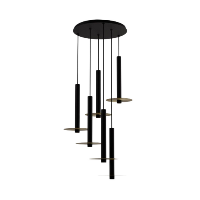 Koncept CMP-C6-S-16 Combi LED Pendant, Metal Plate