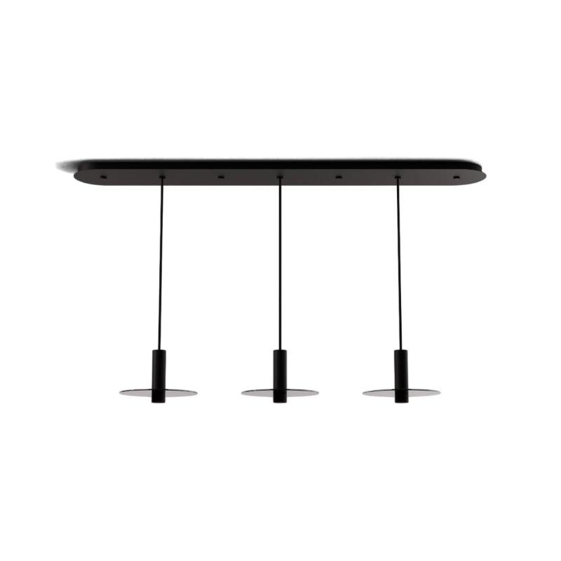 Koncept CMP-L3-S-06 Combi LED Pendant, Glass Plate