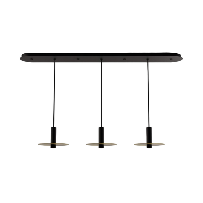 Koncept CMP-L3-S-06 Combi LED Pendant, Metal Plate