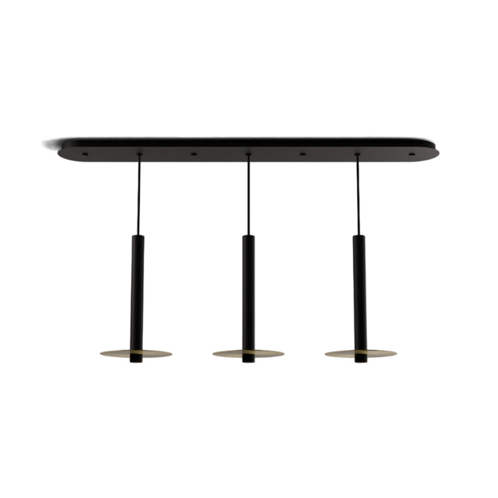 Koncept CMP-L3-S-16 Combi LED Pendant, Metal Plate