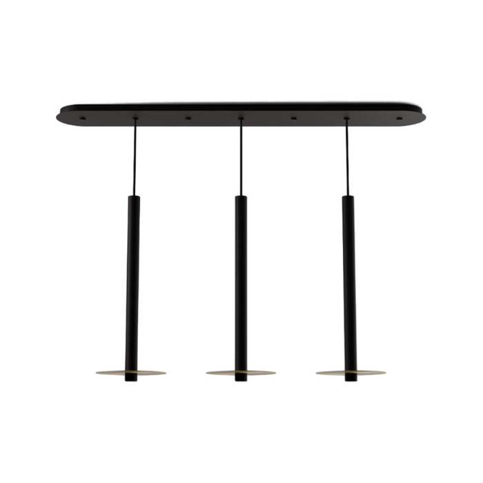 Koncept CMP-L3-S-24 Combi LED Pendant, Metal Plate