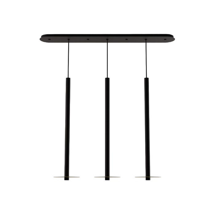 Koncept CMP-L3-S-36 Combi LED Pendant, Metal Plate