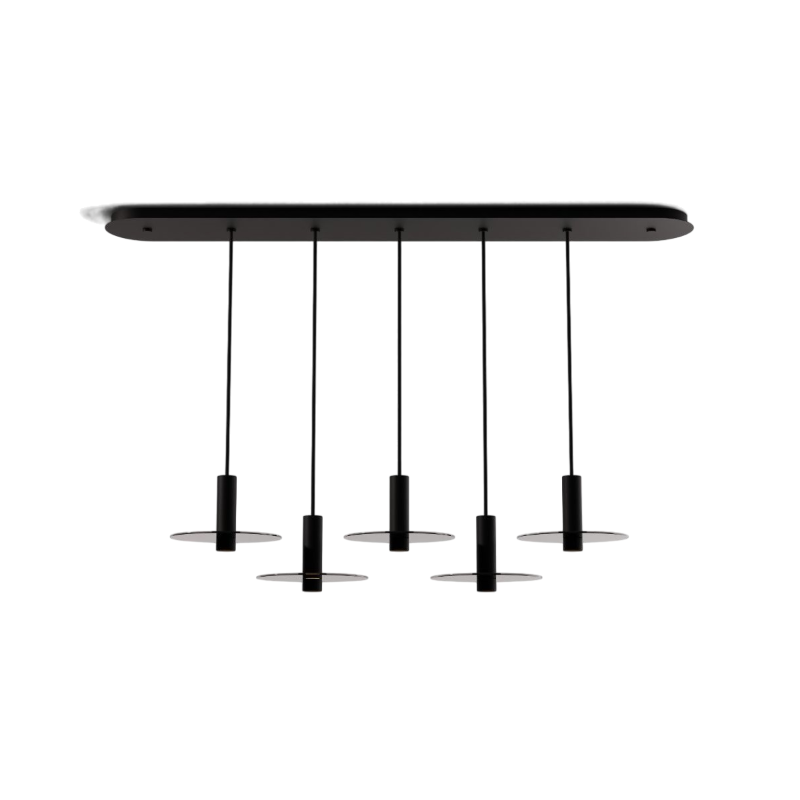 Koncept CMP-L5-S-06 Combi LED Pendant, Glass Plate