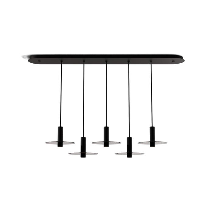 Koncept CMP-L5-S-06 Combi LED Pendant, Glass Plate