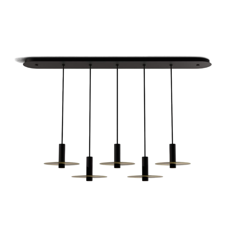 Koncept CMP-L5-S-06 Combi LED Pendant, Metal Plate
