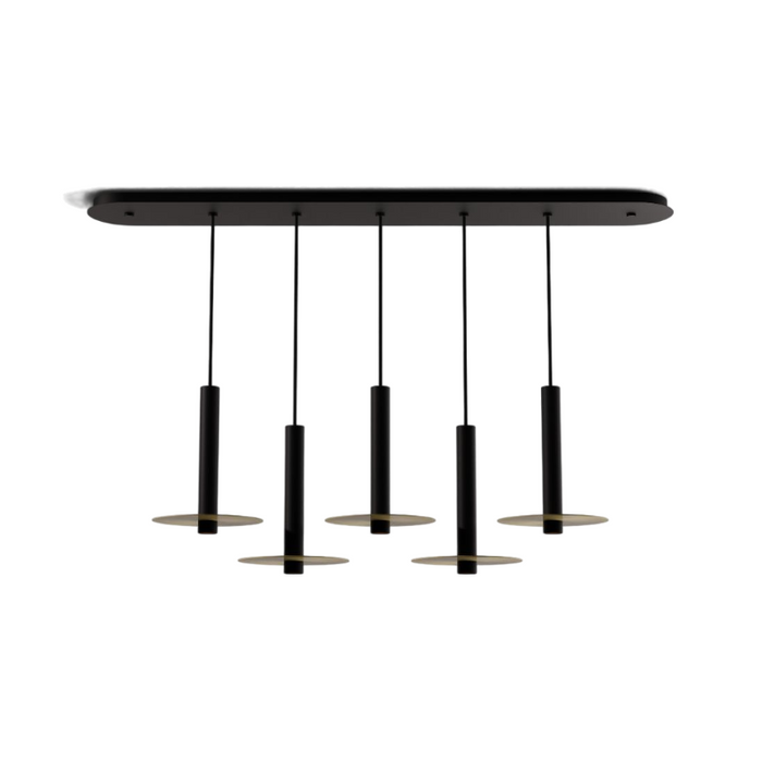 Koncept CMP-L5-S-12 Combi LED Pendant, Metal Plate