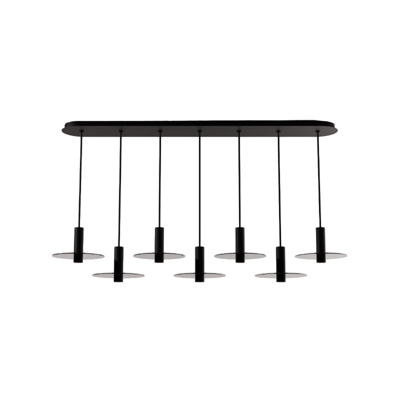 Koncept CMP-L7-S-06 Combi LED Pendant, Glass Plate