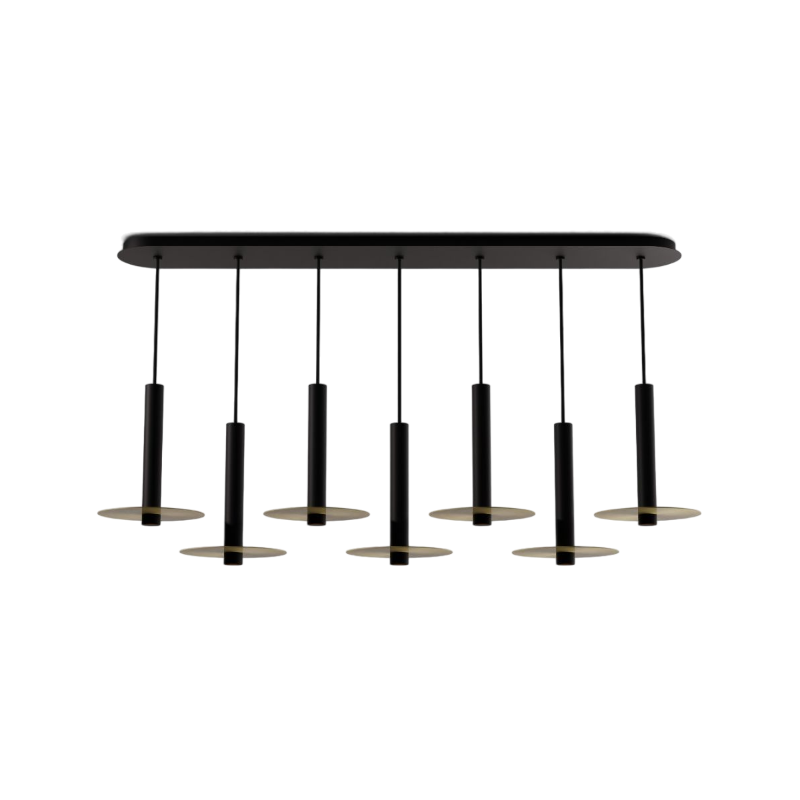 Koncept CMP-L7-S-12 Combi LED Pendant, Metal Plate