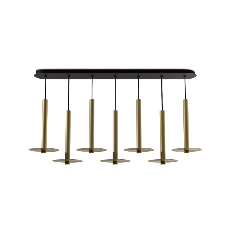 Koncept CMP-L7-S-16 Combi LED Pendant, Metal Plate