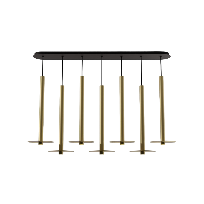 Koncept CMP-L7-S-24 Combi LED Pendant, Metal Plate