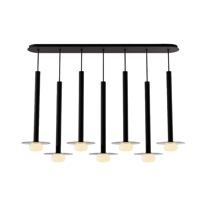 Koncept CMP-L7-S-24 Combi LED Pendant, Glass Plate with Frosted Glass Ball