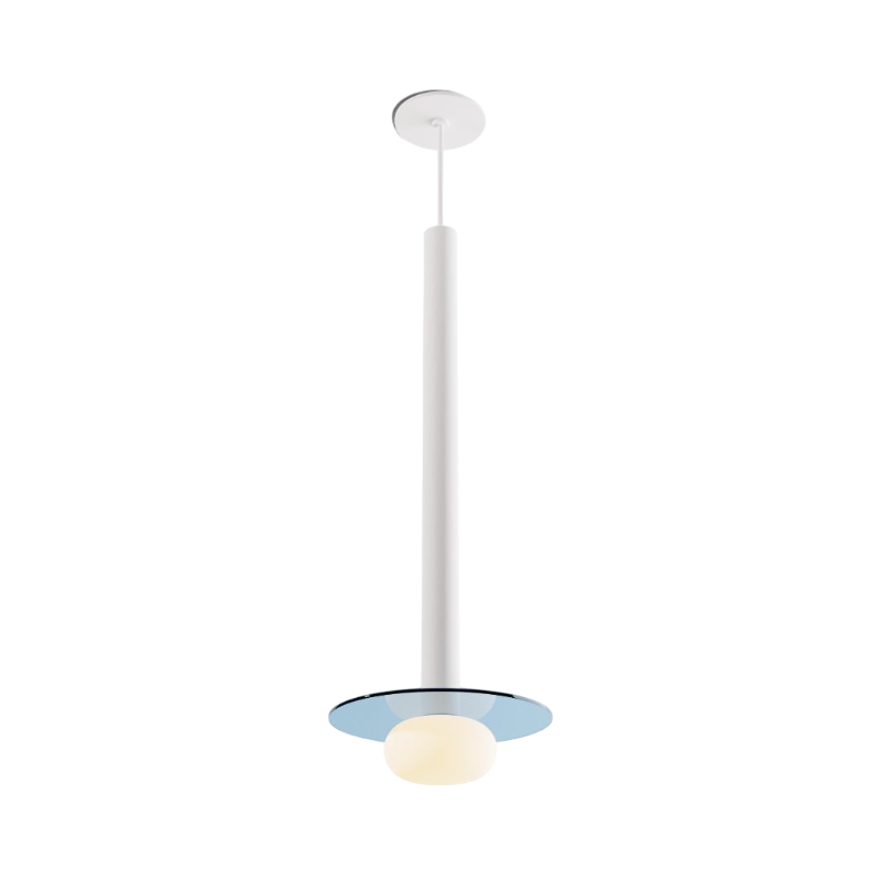 Koncept CMP-S1-S-24 Combi LED Pendant, Glass Plate with Frosted Glass Ball