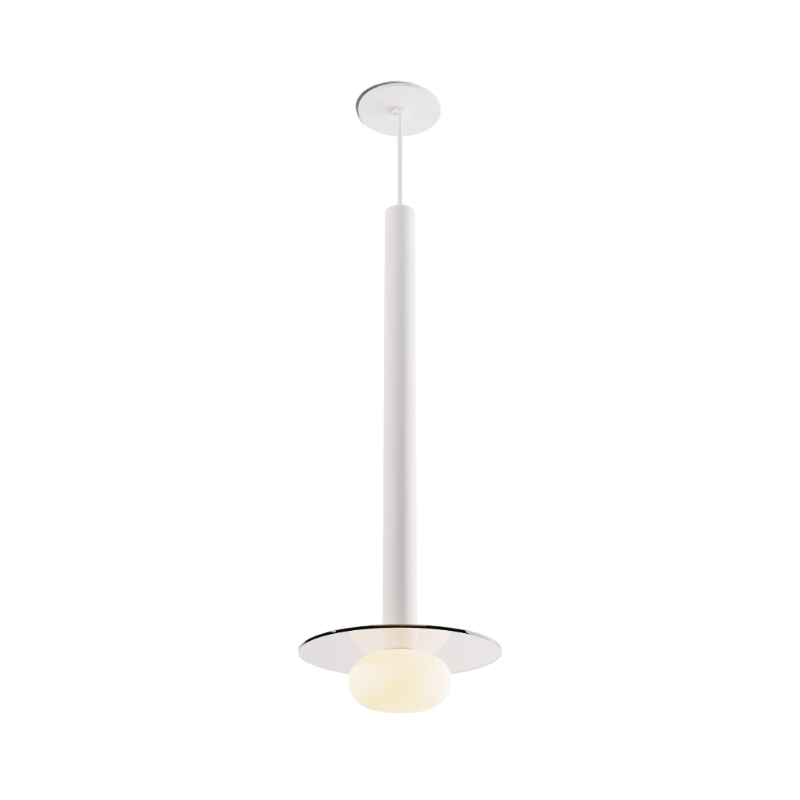 Koncept CMP-S1-S-24 Combi LED Pendant, Glass Plate with Frosted Glass Ball