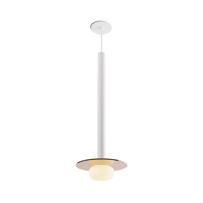 Koncept CMP-S1-S-24 Combi LED Pendant, Glass Plate with Frosted Glass Ball