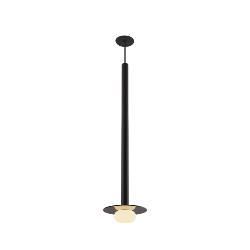 Koncept CMP-S1-S-36 Combi LED Pendant, Glass Plate with Frosted Glass Ball