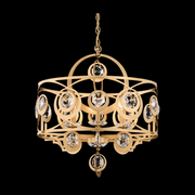 Schonbek S10506 Gwendolynn 6-lt 25" Chandelier - French Gold