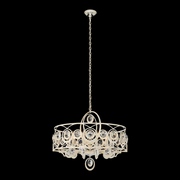 Schonbek S10510 Gwendolynn 10-lt 34" Chandelier - White Gold