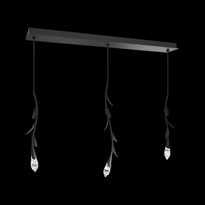 Schonbek S2403L Secret Garden 3-lt 40" LED Pendant - Black