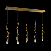Schonbek S2405L Secret Garden 5-lt 40" LED Pendant - French Gold
