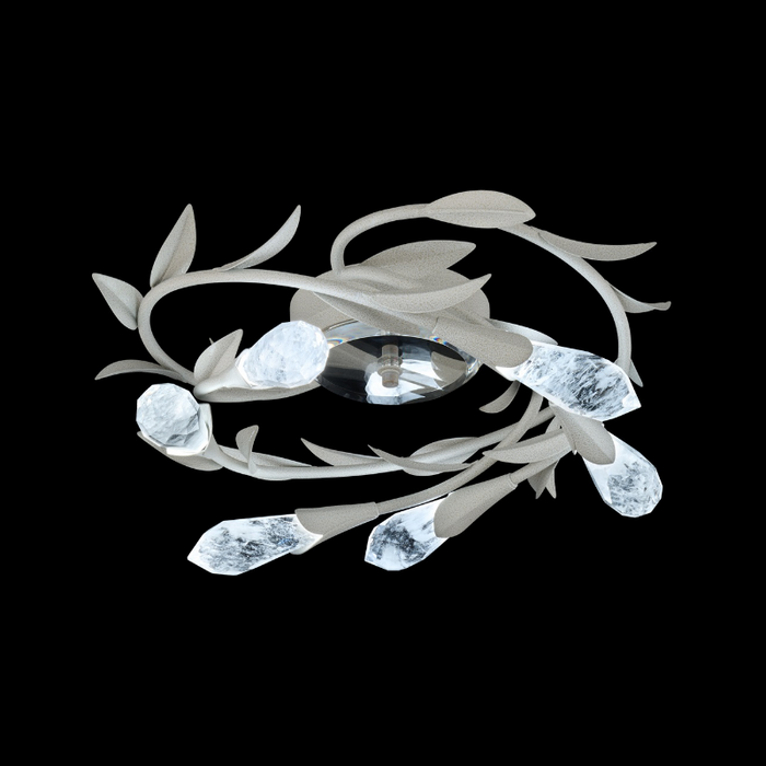 Schonbek S2418 Secret Garden 6-lt 18" LED Flush Mount - French Lace