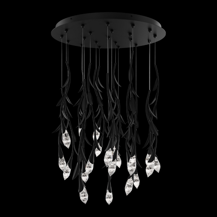 Schonbek S2421 Secret Garden 21-lt 26" LED Pendant - Black