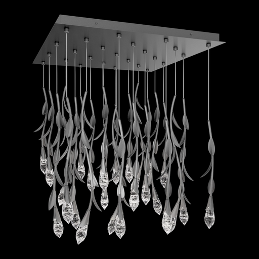 Schonbek S2425S Secret Garden 25-lt 28" LED Pendant - Antique Pewter