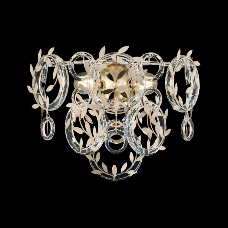 Schonbek S24515 Concetta 2-lt 16" Wall Sconce - Antique Silver