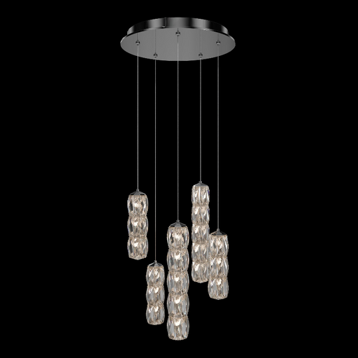 Schonbek S26505 Verve LED 5-lt 17" LED Pendant, CCT Selectable