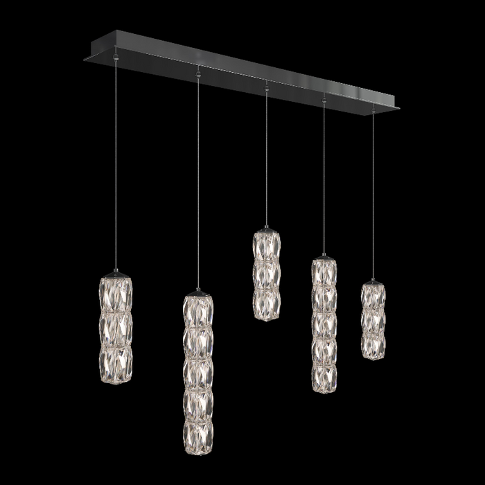Schonbek S26505L Verve LED 5-lt 40" LED Pendant, CCT Selectable