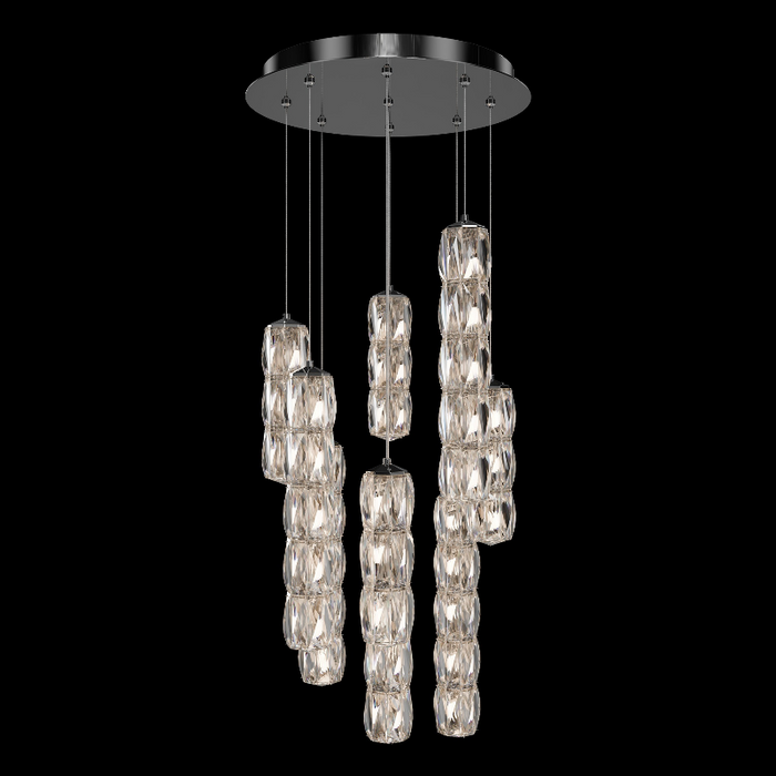 Schonbek S26509 Verve LED 9-lt 17" LED Pendant, CCT Selectable