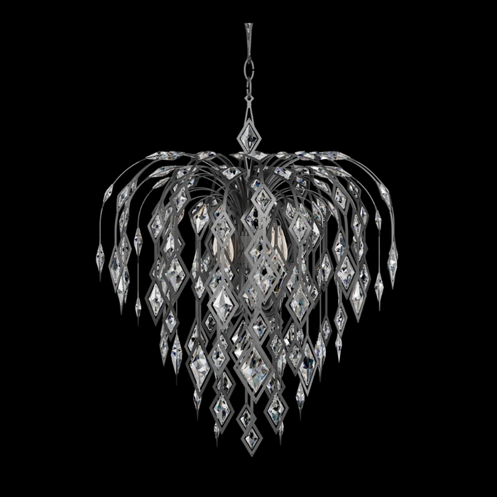 Schonbek S27522 Laureline 6-lt 22" Chandelier - Antique Pewter
