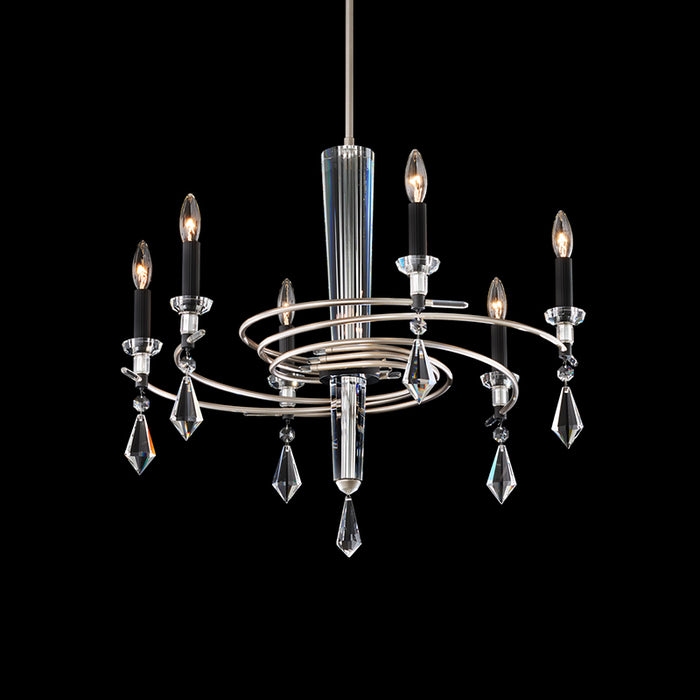 Schonbek S5606 Tempest 6-lt 29" Chandelier