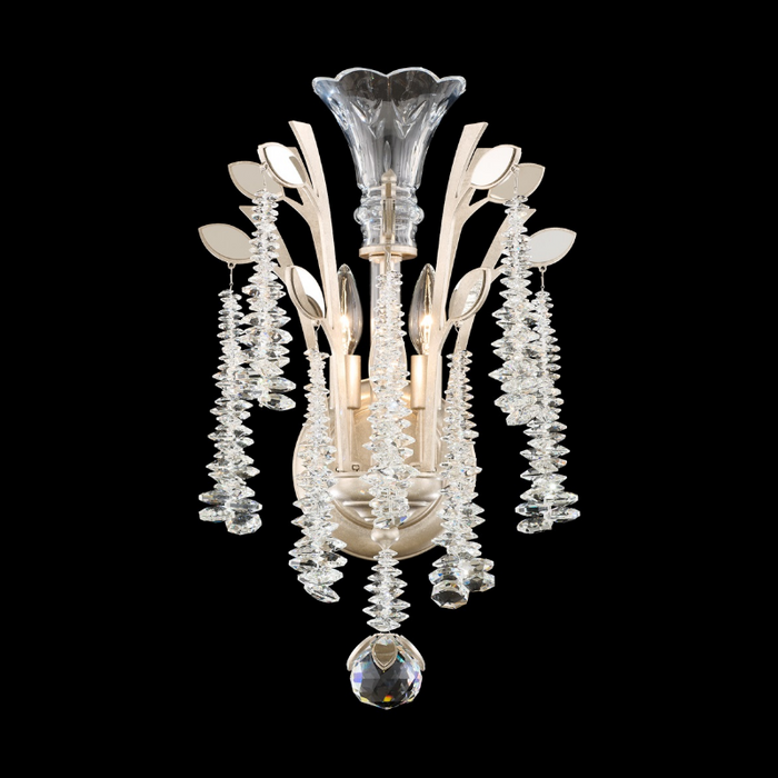 Schonbek S58503 Maclyn 3-lt 21" Tall Wall Sconce - Antique Silver