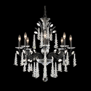 Schonbek S58508 Maclyn 8-lt 31" Chandelier - Black