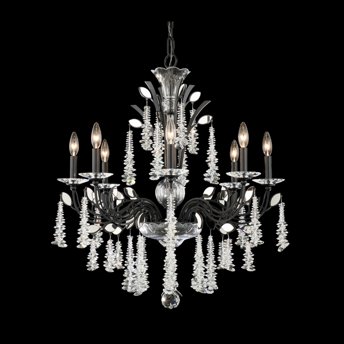 Schonbek S58508 Maclyn 8-lt 31" Chandelier - Black