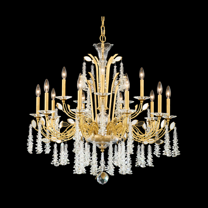 Schonbek S58515 Maclyn 15-lt 38" Chandelier - French Gold