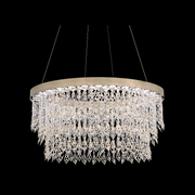Schonbek S9118 Pavona 1-lt 36" LED Pendant, CCT Selectable - Antique Silver